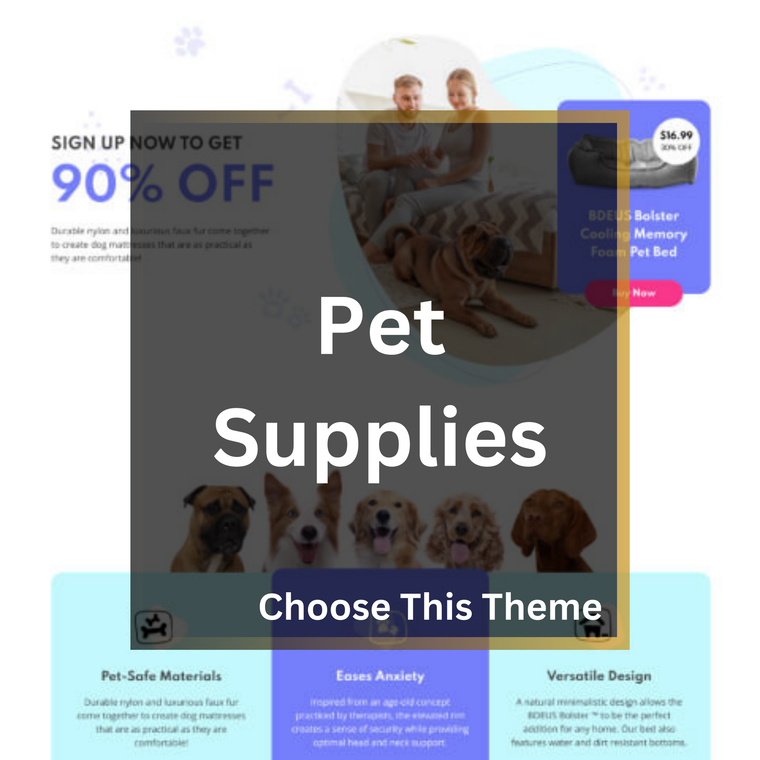 Pet Supplies Theme
